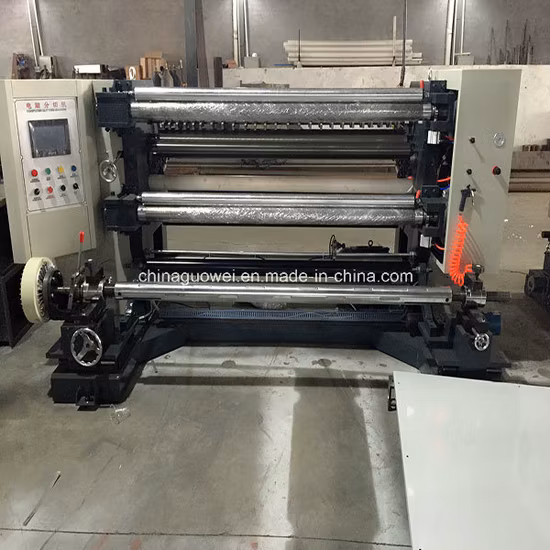Strong Practicability Ultrasonic Label Cutting Slitting Machine by PLC